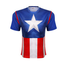 short sleeve superman 3 D Printed T-shirts