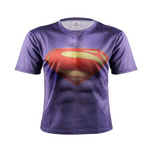short sleeve superman 3 D Printed T-shirts