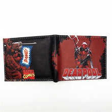 FVIP Hot Sell PU and PVC Purse American Marvel Comic Deadpool Wallet for Young Men and Women Dollar Price