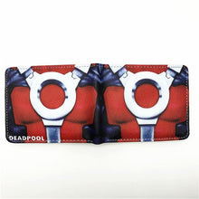 FVIP Hot Sell PU and PVC Purse American Marvel Comic Deadpool Wallet for Young Men and Women Dollar Price