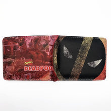 FVIP Hot Sell PU and PVC Purse American Marvel Comic Deadpool Wallet for Young Men and Women Dollar Price