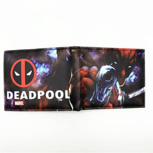 FVIP Hot Sell PU and PVC Purse American Marvel Comic Deadpool Wallet for Young Men and Women Dollar Price