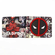 FVIP Hot Sell PU and PVC Purse American Marvel Comic Deadpool Wallet for Young Men and Women Dollar Price