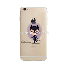 ciciber Marvel Comics DC Comics Iron Man Spider-Man joker Batman soft silicone cover Case for iphone 7 6 6S 8 plus 5S SE X