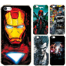 Phone Cases For Iphone 5 5S SE Soft TPU Super Charming Marvel Avengers Heroes Case Cover For Iphone 5 SE 5S 4.0 inch Funda