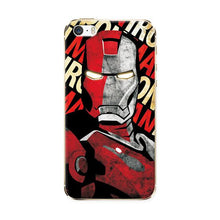 Phone Cases For Iphone 5 5S SE Soft TPU Super Charming Marvel Avengers Heroes Case Cover For Iphone 5 SE 5S 4.0 inch Funda