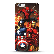 Marvel Deadpool iron Man Superman Case Cover for iPhone 7 8 Plus 6s 5 5s SE Phone Cases Avengers Spiderman Batman Coque Capinhas