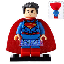 DR TONG Single Sale X0167 Super Heroes Marvel Superman Cybog The Flash Aquaman Bizarro Mister Fantastic Building Blocks Toys