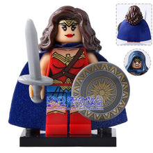 DR TONG Single Sale X0167 Super Heroes Marvel Superman Cybog The Flash Aquaman Bizarro Mister Fantastic Building Blocks Toys