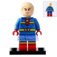 DR TONG Single Sale X0167 Super Heroes Marvel Superman Cybog The Flash Aquaman Bizarro Mister Fantastic Building Blocks Toys
