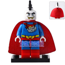 DR TONG Single Sale X0167 Super Heroes Marvel Superman Cybog The Flash Aquaman Bizarro Mister Fantastic Building Blocks Toys