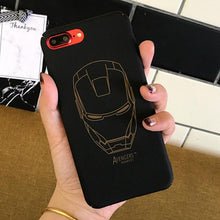 Ultra Thin Marvel Batman Case for Coque iPhone 6 6s 7 8 Plus Star wars Storm trooper Ironman Suprem Man Cover for iPhone 8 case