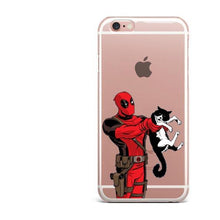 Funny Spiderman Comics Unicorn Deadpool Marvel Hard Phone Case Cover For iPhone 5 5S SE 6 6S Plus X 7 7Plus 8 8Plus