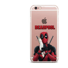 Funny Spiderman Comics Unicorn Deadpool Marvel Hard Phone Case Cover For iPhone 5 5S SE 6 6S Plus X 7 7Plus 8 8Plus