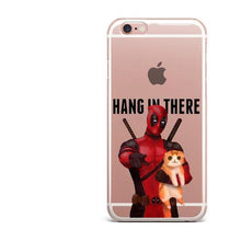 Funny Spiderman Comics Unicorn Deadpool Marvel Hard Phone Case Cover For iPhone 5 5S SE 6 6S Plus X 7 7Plus 8 8Plus