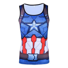 Iron Man Batman 3D Printed Marvel Superhero Tops Superman Bodybuliding Fitness Vest Men Tank Top Outfits