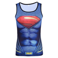 Iron Man Batman 3D Printed Marvel Superhero Tops Superman Bodybuliding Fitness Vest Men Tank Top Outfits