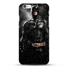 Marvel Avengers Superhero Matte Black Case for Coque iPhone 6 6s 7 8 Plus Starwars Storm trooper Batman Knight Supre Man Cover