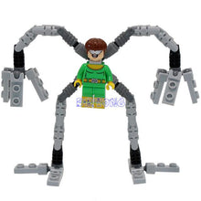 DR.TONG XH0123 Marvel SuperHeroes Spider-Man Doctor Octopus Vulture Sandman Electro Azazel White Tiger Building Blocks Toys