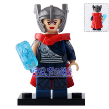DR.TONG Single Sale XH651 Thor Norse Mythology God Marvel Super Heroes Building Blocks Bricks Diy Toys Children Gifts X0165