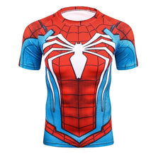 Batman Spiderman Venom Ironman Superman Captain America X-man Punisher Marvel Compression T shirt Avengers Superhero mens