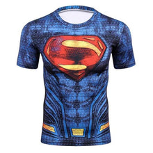 Batman Spiderman Venom Ironman Superman Captain America X-man Punisher Marvel Compression T shirt Avengers Superhero mens