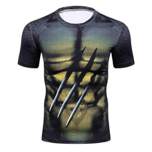 Batman Spiderman Venom Ironman Superman Captain America X-man Punisher Marvel Compression T shirt Avengers Superhero mens