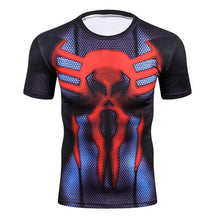 Batman Spiderman Venom Ironman Superman Captain America X-man Punisher Marvel Compression T shirt Avengers Superhero mens