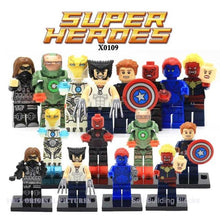 Avenger Super Hero Compatible with LegoINGly Marvel Building Blocks Batman Spiderman Civil War X-Men Hulk Iron Man Toys for Kid