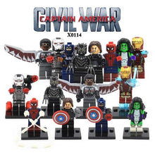 Avenger Super Hero Compatible with LegoINGly Marvel Building Blocks Batman Spiderman Civil War X-Men Hulk Iron Man Toys for Kid