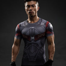 marvel batman compression shirt fitness