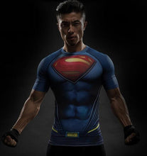 marvel batman compression shirt fitness