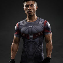 marvel batman compression shirt fitness