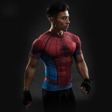 marvel batman compression shirt fitness
