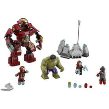 7110 Compatible With LegoINGly Marvel Super Heroes 76031 Avengers Building Blocks Ultron Figures Iron Man Hulk Buster Bricks Toy