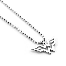 Fashion DC Wonder Woman Logo Pendant Comic Geek Necklace with Leather Cord Marvel Super Heroes Jewelry Gold/silver