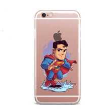 HOT Super Hero Deadpool/iron Man/ Marvel Avengers Star Wars Soft TPU Silicone Phone Cases For iPhone X 8 8Plus 7 7Plus 6 6S 5 5S