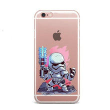 HOT Super Hero Deadpool/iron Man/ Marvel Avengers Star Wars Soft TPU Silicone Phone Cases For iPhone X 8 8Plus 7 7Plus 6 6S 5 5S