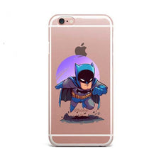 HOT Super Hero Deadpool/iron Man/ Marvel Avengers Star Wars Soft TPU Silicone Phone Cases For iPhone X 8 8Plus 7 7Plus 6 6S 5 5S