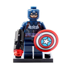 DR.TONG Marvel Super Heroes Falcon Spider-Man Iron Man She-Hulk Black Panther Captain America 3 Civil War Building Blocks Toys