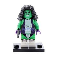 DR.TONG Marvel Super Heroes Falcon Spider-Man Iron Man She-Hulk Black Panther Captain America 3 Civil War Building Blocks Toys