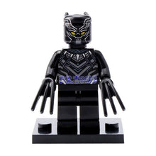 DR.TONG Marvel Super Heroes Falcon Spider-Man Iron Man She-Hulk Black Panther Captain America 3 Civil War Building Blocks Toys
