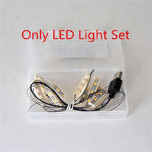 SuSenGo Only Led Light For 05007 Up Kit For Star Wars Millennium Falcon Building Block Marvel Light Compatible With 75105