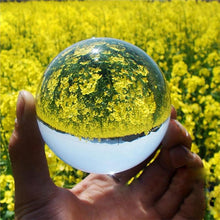 Crystal Ball Photography Prop Meditation
