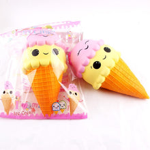 Exquisite Fun Ice Cream Scented Squishy Charm Slow Rising Simulation Kid Toy