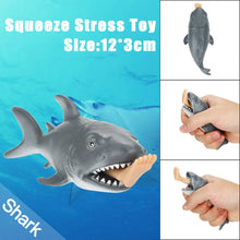 Funny Toy Shark Squeeze Stress Ball Alternative