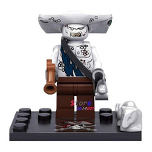 Single Captain Pirates of The Caribbean Jack Sparrow Classic movie figure building blocks models bricks toys for children kit