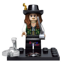 Single Captain Pirates of The Caribbean Jack Sparrow Classic movie figure building blocks models bricks toys for children kit
