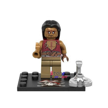 Single Captain Pirates of The Caribbean Jack Sparrow Classic movie figure building blocks models bricks toys for children kit