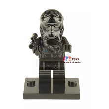 Single star wars superhero R2D2 R2-D2 The Last Jedi Droid Robot building blocks model bricks toys for children brinquedos menino